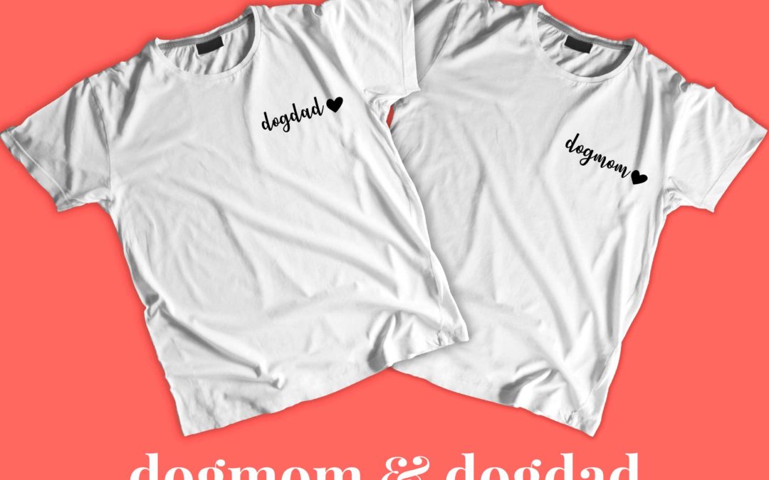 Dogmom Dogdad Freebie – Plotterdatei für Hundefreunde